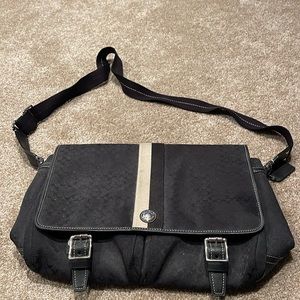 Coach briefcase/diaper bag